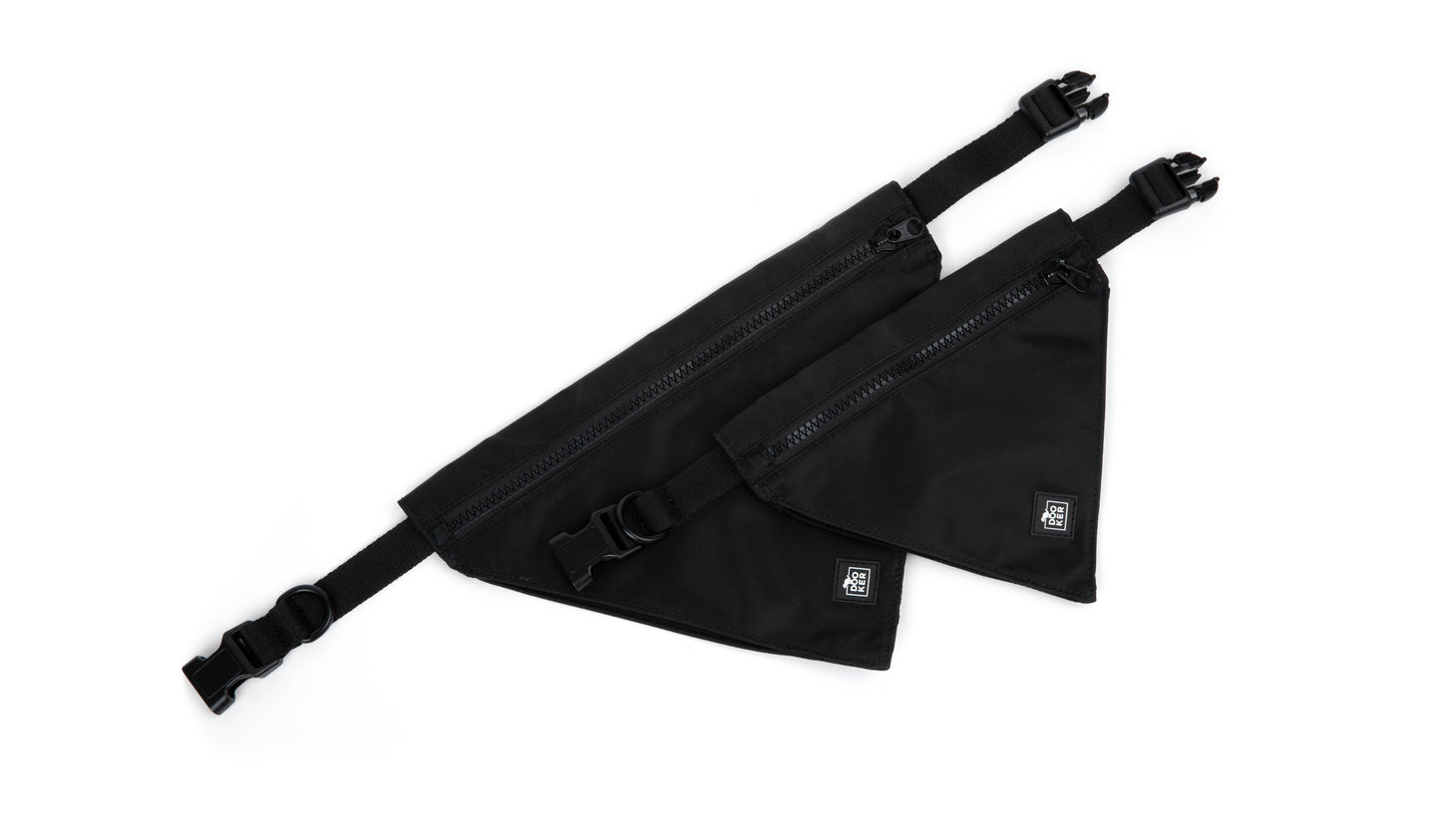 DOOKER - Zipper Pouch Bandana for Dog Poop
